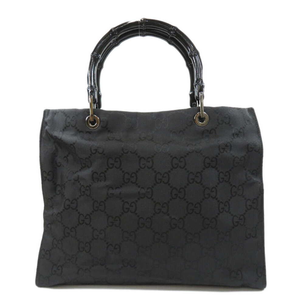 Gucci GG Bamboo Handbag 2way Black
